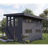 Maisons préfabriquées Structure en acier Petite Maison Maisons en conteneur avec salle de bain complète Studio Bâtiment écologique Entrepôt Garage