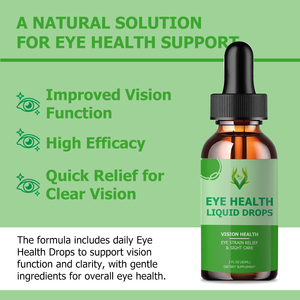 Gouttes liquides pour la santé oculaire OEM ODM aux herbes Eyebright, Lutéine, Baies de Goji et Haricots Noirs pour soulager la fatigue oculaire - Product Image 5