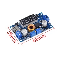 Module d'alimentation abaisseur 5A à tension et courant constants avec affichage de tension et de courant pour pilote LED et batterie au lithium