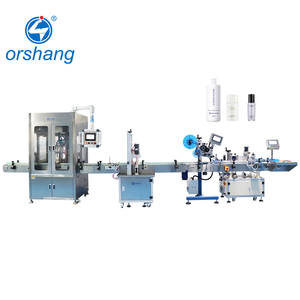 Ligne de production Offre Spéciale automatique de machine de bouchage et d'étiquetage de remplissage de bouteilles de crème en pâte à 2 têtes Orshang - Product Image 1