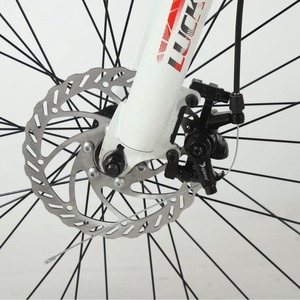 Bicicleta de Montaña de 26 Pulgadas con Cuadro de Aleación de Aluminio, Horquilla de Suspensión, Frenos de Disco Dobles, Ligera, Unisex para Adultos - Product Image 2