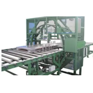 Automatic horizontal stretch film wrapping machine orbital wrapping machine to wrap doors