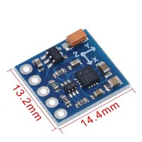 Módulo de Brújula Electrónica de Tres Ejes GY-271 QMC5883P, Sensor de Campo Magnético