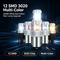 3020-12SMD LED Autolampe 6000K Weiß Rot Gelb Mehrfarbig Brems- Blinker- Rücklicht Seitenmarkierungsleuchte 12V