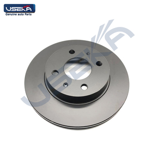 USEKA Disco <span class=keywords><strong>de</strong></span> <span class=keywords><strong>Freno</strong></span> Automotriz <span class=keywords><strong>de</strong></span> Repuesto <span class=keywords><strong>de</strong></span> Alta Calidad al por Mayor, Disco Delantero y Trasero OEM 51712-fd200 para Kia Rio - Product Image 1