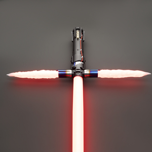 Sabre laser Nexussabers <span class=keywords><strong>Kylo</strong></span> <span class=keywords><strong>Ren</strong></span> avec poignée métallique, mouvement fluide, changement de couleur infini et détection de gravité, épée croisée pour le divertissement et le sport - Product Image 3