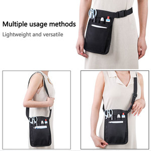 Sac banane médical pour infirmière, multi-poches, organisateur, pochette utilitaire, en toile, pour équipement d'allaitement, EDC, travail extérieur, randonnée, camping - Product Image 4