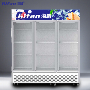 <span class=keywords><strong>Congélateur</strong></span> commercial écoénergétique avec porte vitrée, réfrigérateur de présentation spacieux et équipement de réfrigération durable - Product Image 2