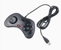 2025A pour Sega Saturn contrôleur de jeu USB contrôleur de jeu filaire manette Joypad Joystick de jeu rétro Joystick et contrôleur