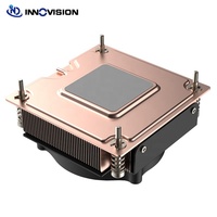 Radiateur de serveur 1U de haute qualité avec chambre à vapeur, refroidisseur de processeur actif pour Intel LGA1700 78x78MM 145W TDP