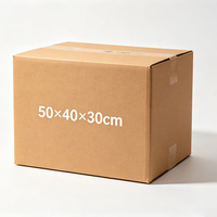 Carton d'expédition à bords renforcés, boîte en carton ondulé sur mesure multi-tailles pour le transport de marchandises fragiles
