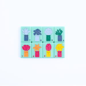 MyfairmahjongTheSoutheastSeries Mahjong avec charme <span class=keywords><strong>du</strong></span> <span class=keywords><strong>Sud</strong></span>, ensemble de mahjong pour femmes en acrylique gravé et peint, luxe moderne - Product Image 4