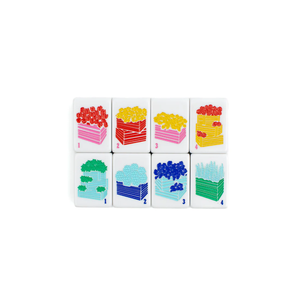 160 Tessere Acriliche per Mahjong Americano a Tema Nautico Costiero, con Rilievi di Boe e Faro, Gioco per 4 Giocatori, Decorazione Nautica, Regalo - Product Image 4