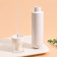 Flacon pulvérisateur à brume fine en PET à paroi épaisse inversée de 80/100/120 ml, flacon capsule blanc, utilisé pour le maquillage et l'hydratation