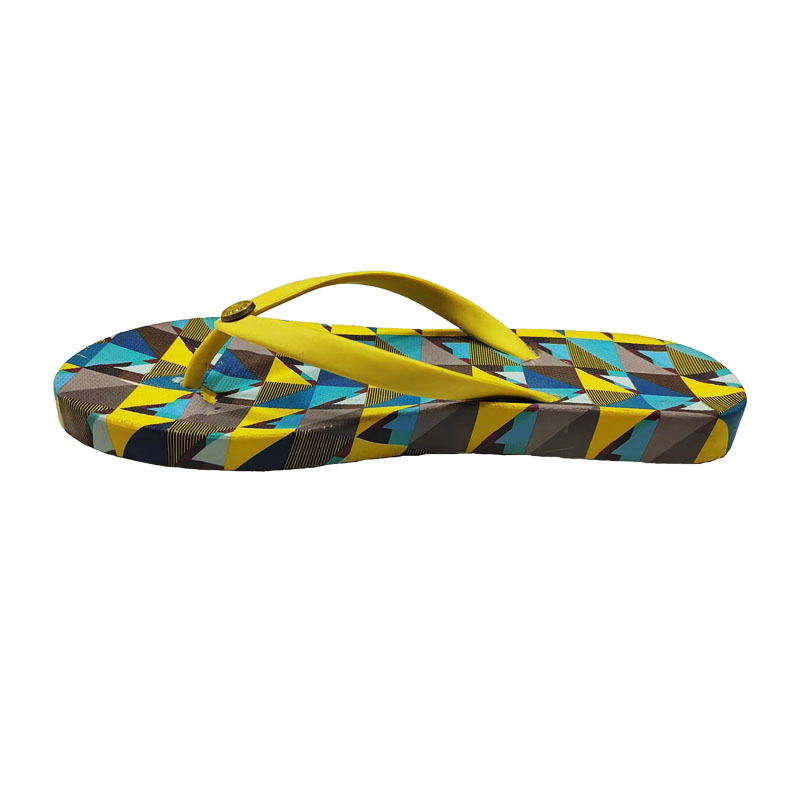 Custom Logo Summer Girls Filpflops Fashion Printing Women PVC Flip-flops Slippers