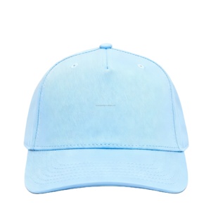 Casquettes de baseball 5 panneaux de couleur unie, broderie personnalisée, casquette de baseball imperméable perforée pour le travail en extérieur - Product Image 1