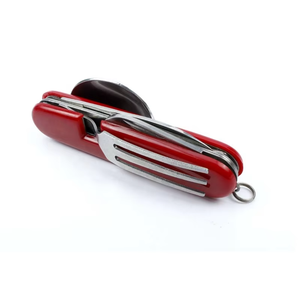 Couverts jetables pliables en stock, cuillères, fourchettes, couteaux, réutilisables, écologiques, ensembles de vaisselle de camping en plein air - Product Image 6