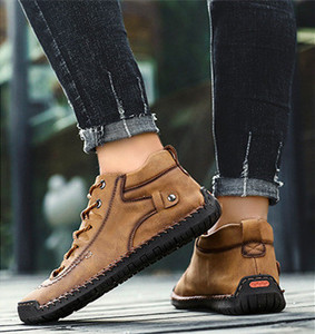 Zapatos de Cuero Personalizados de Moda para Hombre 2022, Zapatos Casuales de Moda, Zapatos de Talla Grande para Hombre - Product Image 2