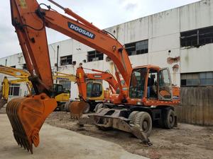 Excavadora de Ruedas Usada Doosan DH210W-7, Modelo 2011, Motor y Caja de Cambios de 115kw, Peso Operativo de 19800kg - Product Image 2