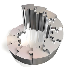 Fabricación de Piezas Metálicas a Medida de Alta Precisión, Mecanizado CNC ODM, Pulido de Acero Aleado por Electroerosión por Hilo, para Fabricantes de Piezas Metálicas Industriales - Product Image 4