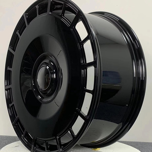 Nuevo Diseño 21 22 23 24 26 pulgadas rueda forjada cóncava 5*120 5*108 ruedas de coche de pasajeros negro brillante para Land Rover Range Rover Vogue - Product Image 5