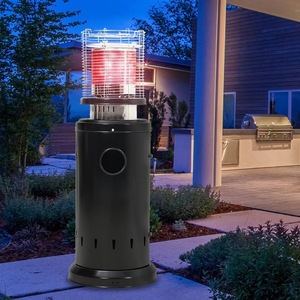 Chauffe-terrasse extérieur moderne à flamme de gaz GPL avec élément chauffant en quartz pour patio et camping – Offre spéciale - Product Image 5