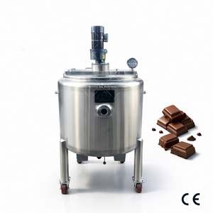 Machine de fabrication de chocolat en continu CE pour la production de snacks, avec enrobage et tempérage, table vibrante monobloc 5 kg - Product Image 6