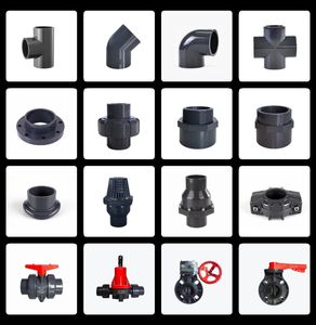 Haute qualité UPVC traitement de l'eau industrielle <span class=keywords><strong>PVC</strong></span> clapet anti-retour Double Union clapet anti-retour - Product Image 5