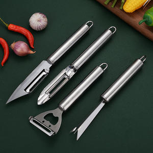 बहु-उद्देश्य घरेलू रसोई उपकरण सेट स्टेनलेस स्टील कोर हटाने वाले प्लानर अंडे बेटर टिकाऊ धातु सहायक उपकरण - Product Image 3