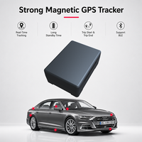 Traceur GPS d'actifs 4G Cat M1 NB2 BLE Magnétique Étanche Compact avec Alarme de Chute et Géolocalisation