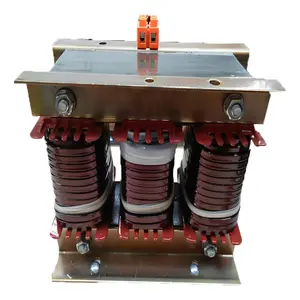 Yüksek 480 için jikle bobini V 80kVA harmonik bozulma reaktörü üç fazlı elektrikli ekipmanlar filtre reaktörü
