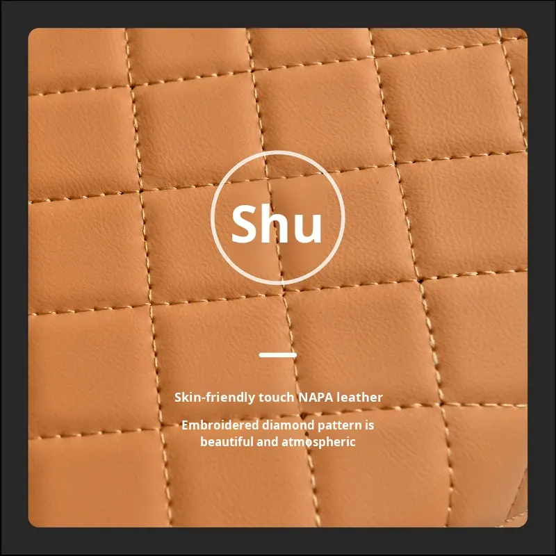 Chongteng 001 Luxury Universal Car Armrest Box | Front Leather Storage Cup Holder