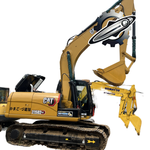 Excavatrice d'occasion Caterpillar 315D2GC, marque japonaise d'origine, 15 tonnes, sur chenilles en caoutchouc, taille moyenne, modèle 2024, godet de 0,75 m, moteur Cummins - Product Image 1