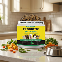 VitaFit Probiotic Soft Chews pour chiens : Soutien digestif et intestinal, renforcement immunitaire pour la digestion sensible