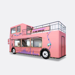 Camionnette alimentaire électrique à 4 roues, cuisine mobile pour la vente de tacos, burritos, pizzas et bubble tea - Product Image 4