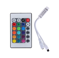 Gradateurs sans fil à distance RF DC5V-24V Contrôleur d'application Bluetooth WIFI pour bande lumineuse LED RVB IP20