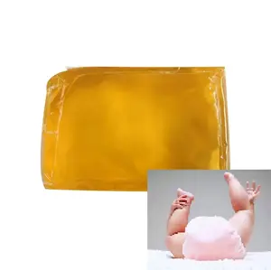 Lem elastis panas meleleh untuk lem karet pinggang spandeks popok bayi