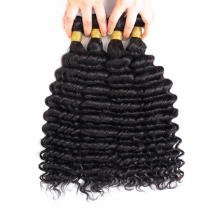K.SWIGS Extensions de cheveux humains 100% en gros |   Bundles de cheveux bouclés rebondissants, non traités et alignés dans le sens de la cuticule |   Usine vérifiée OEM, directement de l'usine - Product Image 2