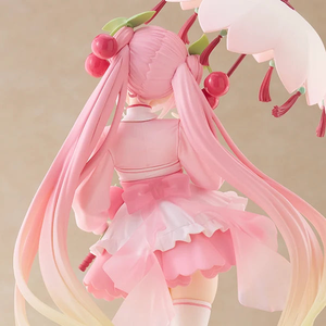 Figura Coleccionable de Anime de PVC, <span class=keywords><strong>Miku</strong></span> <span class=keywords><strong>Sakura</strong></span> con Atuendo de Flor de Cerezo y Paraguas, 100% Oficial, en Caja Original, Venta al Por Mayor - Product Image 5
