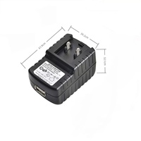 Adaptateur secteur interchangeable 12W 18W, 12V/1A 12V/1.5A 5V/2A 5V/3A, chargeurs universels AC DC avec prises UK US AU EU