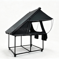 Tente de toit rigide SNDN en aluminium, coque en polyester 280G, la plus légère (59 kg), tente de toit pour camping, SUV, 4x4, tout-terrain