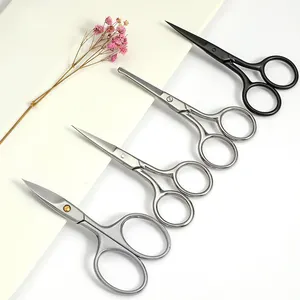 Top Sale Stainless Steel Blade Material Beard Scissors Manicure Scissors Cuticle Scissors Staleks Manicure