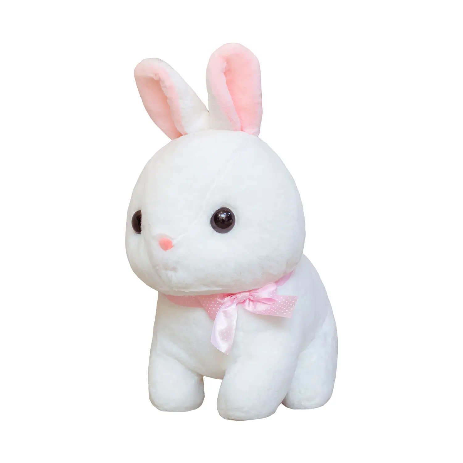 Tailai 2023 Easter Day Gifts Lovely Cartoon Long Ears Soft Rabbit Toys Wholesale Bunny Stuffed Toys Pink Plush Rabbit for Kids
