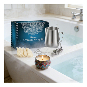 Vela Aromática Personalizada con Logotipo, Empaque de Lujo en Lata, Cera de Soya, Boutique, Promoción, Evento, Regalo, Surtido, Exhibición - Product Image 4