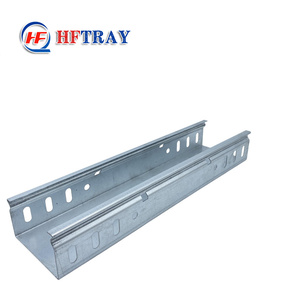 Bandeja para Cables de Acero HFTRAY de 100 mm de Altura, Sólida, Pre-Galvanizada para Instalación de Cables - Product Image 4