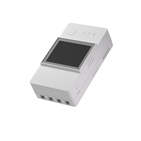 Interrupteur WiFi sans fil SONOFF THR3 20A Th Elite avec capteur de température et de surveillance de l'humidité, commande à distance via l'application EWelink