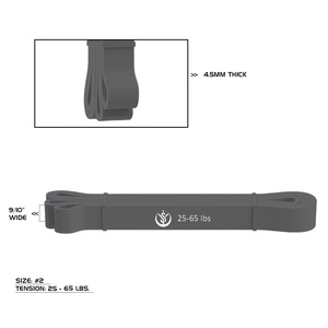 Jeu de bandes de résistance <span class=keywords><strong>avec</strong></span> boucle d'entraînement <span class=keywords><strong>avec</strong></span> logo personnalisé <span class=keywords><strong>Bande</strong></span> élastique de <span class=keywords><strong>fitness</strong></span> en latex pour l'exercice de gymnastique et de yoga <span class=keywords><strong>avec</strong></span> logo personnalisé - Product Image 3