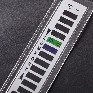 Máy Đo Nhiệt Độ Chất Lượng Cao Dải Nhiệt Kế Lcd Tinh Thể Lỏng Với Miếng Dán Dính - Product Image 2