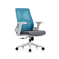 Mobilier de bureau promotionnel de haute qualité Home Mesh Desk Chaise de bureau pivotante en tissu maillé chaise pliante en maille