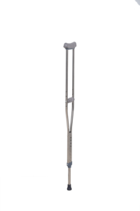 <span class=keywords><strong>Muletas</strong></span> de Acero Inoxidable con Botón de Ajuste Rápido para Rehabilitación Postoperatoria - Product Image 6